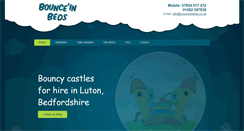 Desktop Screenshot of bounceinbeds.co.uk